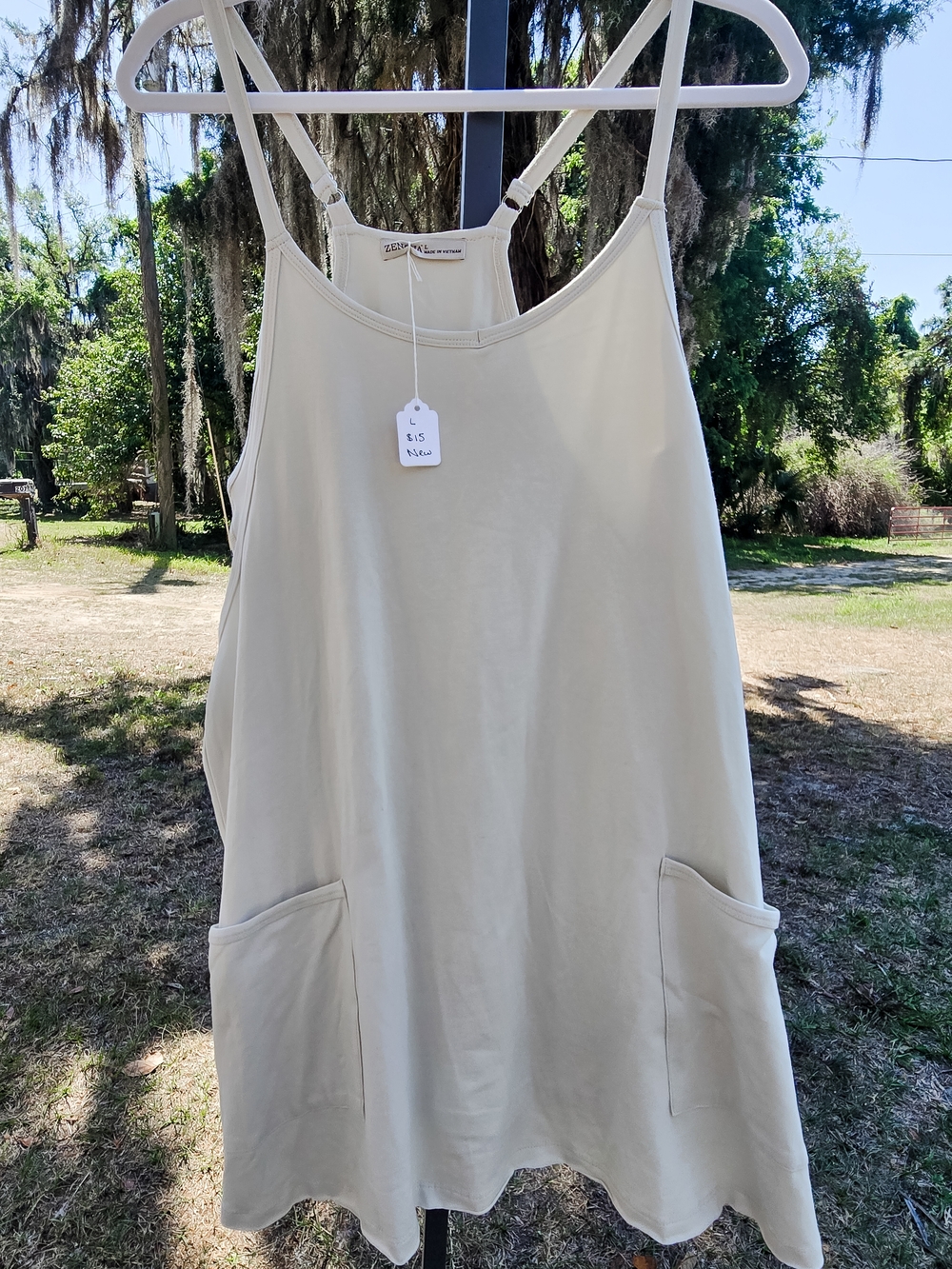 Athletic Dress - Cream